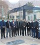 تجدید میثاق مسئولان بیمارستان باهنر با شهدا