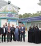 بازدیداز ریاست بیمارستان از ساخت گنبدجدیدحرم امام حسین (ع)